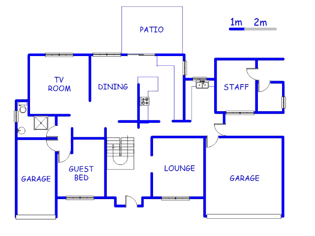 Floor plan of the property in The Wilds Estate