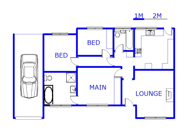 Floor plan of the property in Regents Park