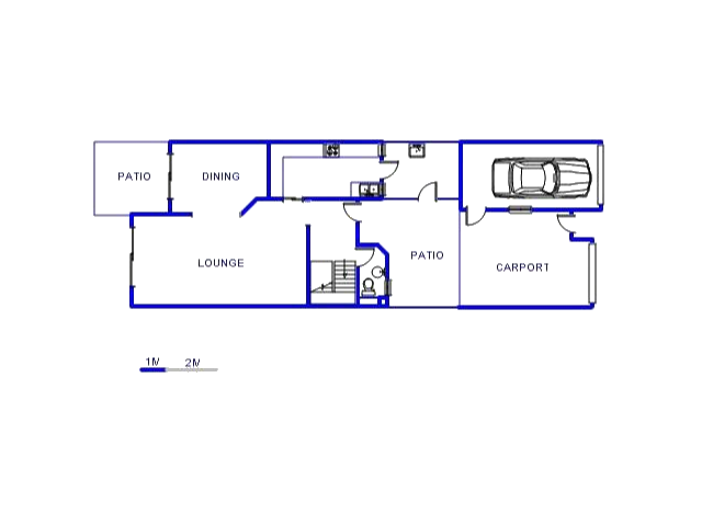 Floor plan of the property in Hatfield