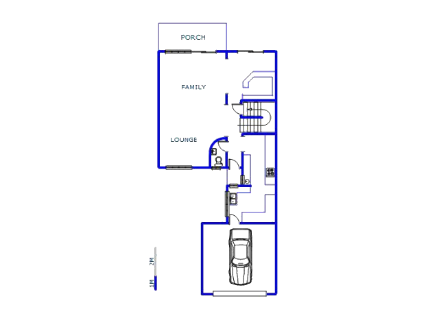 Floor plan of the property in Aston Manor