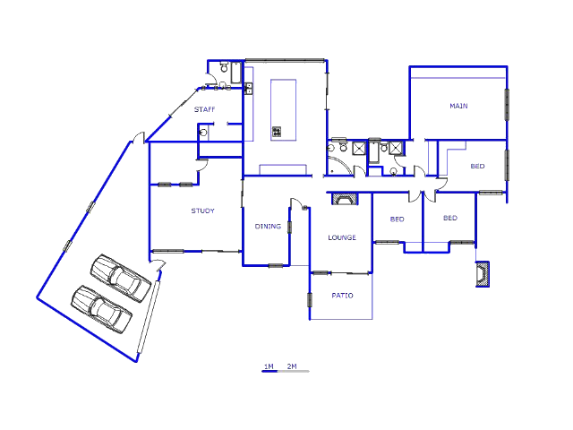 Floor plan of the property in Quellerina