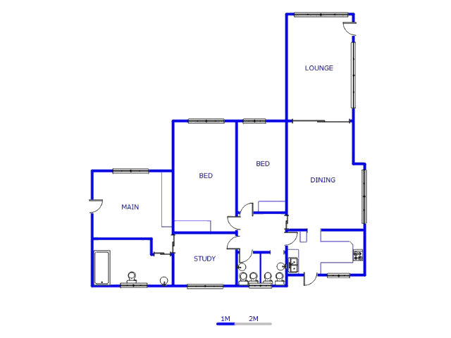 Floor plan of the property in Tedstone Ville