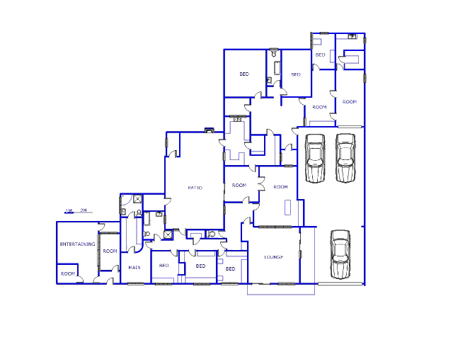 Floor plan of the property in Parkhill Gardens