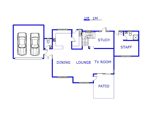 Floor plan of the property in Broadacres