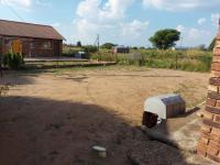 Backyard of property in Mmabatho