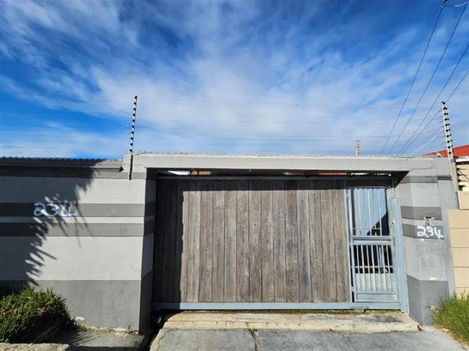 Standard Bank SIE Sale In Execution House for Sale in Grassy Park - MR507760