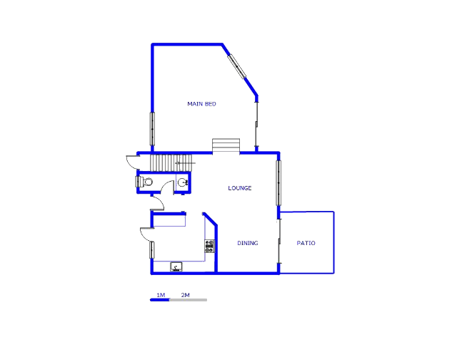 Floor plan of the property in Rembrandt Park