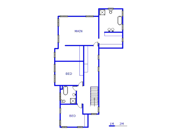 1st Floor - 172m2 of property for sale in Louwlardia