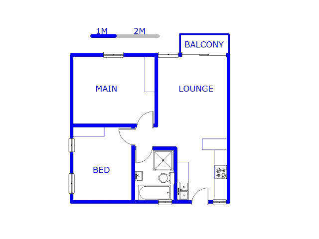 3rd Floor - 48m2 of property for sale in Jansen Park
