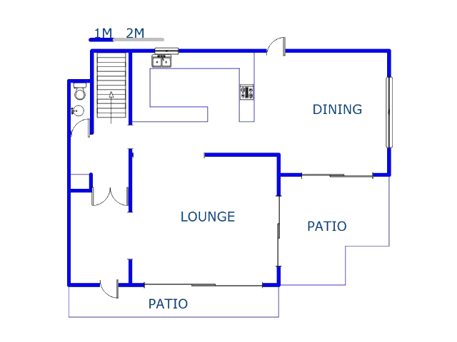 Floor plan of the property in Panorama Park