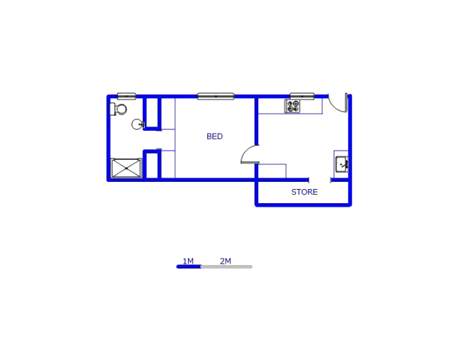 Ground Floor - 44m2 of property for sale in Belthorn Estate