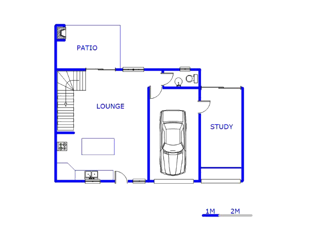 Floor plan of the property in Annlin