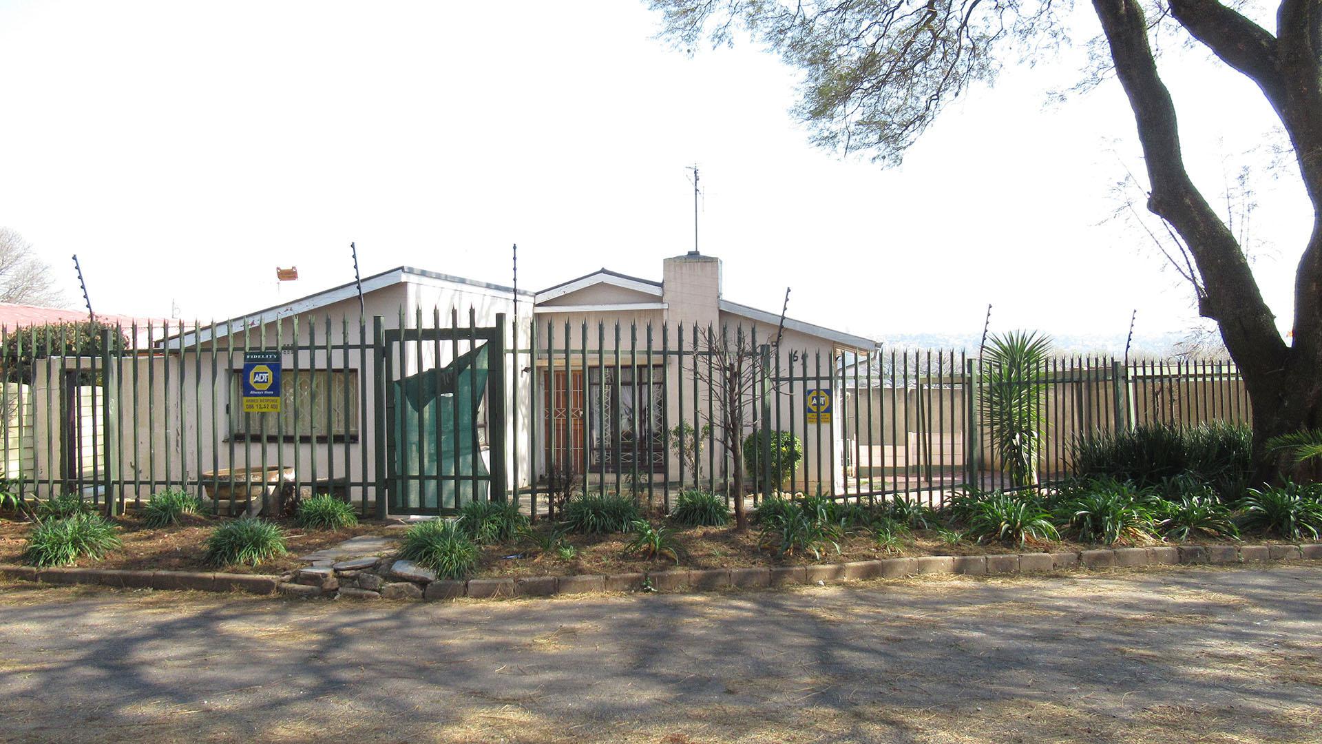 Front View of property in Sophiatown