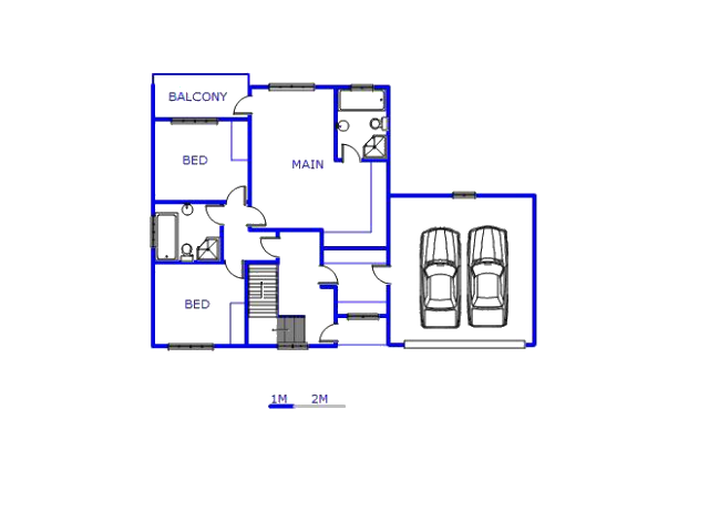 Floor plan of the property in Crestview
