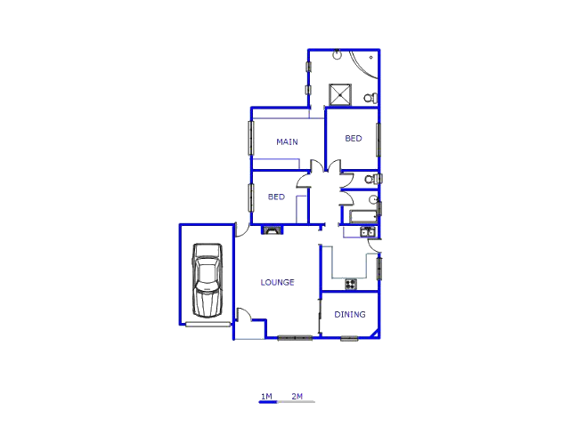 Floor plan of the property in Ennerdale South