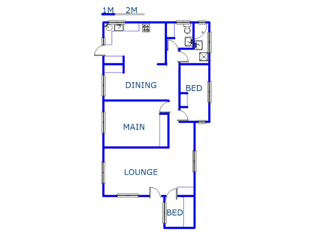 Floor plan of the property in Ramsgate