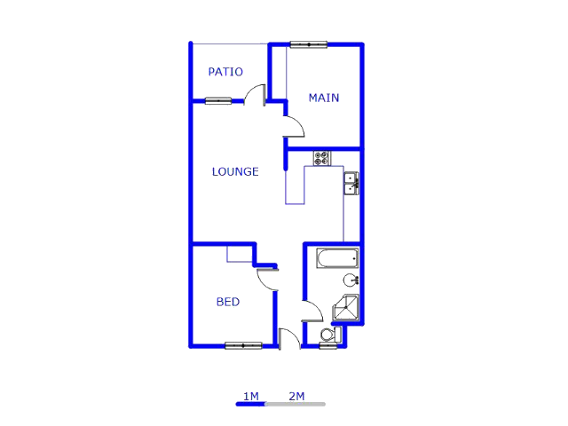 Ground Floor - 62m2 of property for sale in Comet