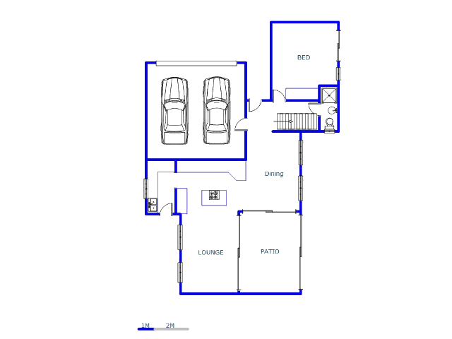 Floor plan of the property in Midstream Estate