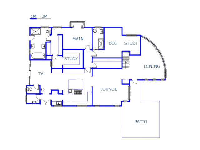 Floor plan of the property in Bulwer