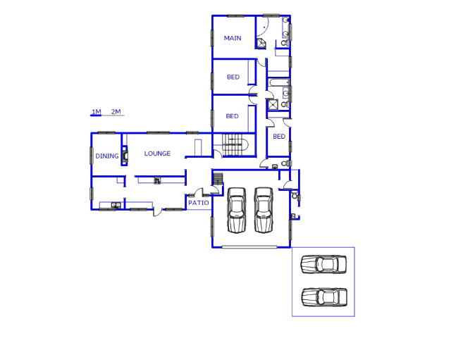 Floor plan of the property in Ferncliffe