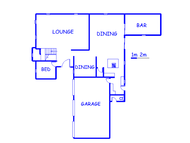 Floor plan of the property in Sonneveld