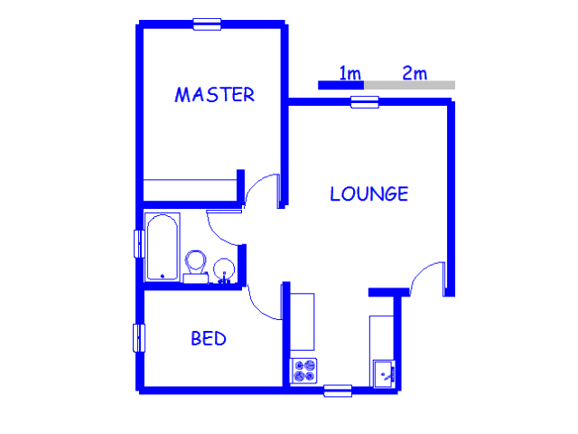 Ground Floor - 53m2 of property for sale in Goedeburg