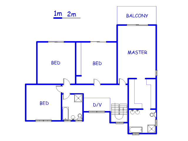 1st Floor - 160m2 of property for sale in The Wilds Estate