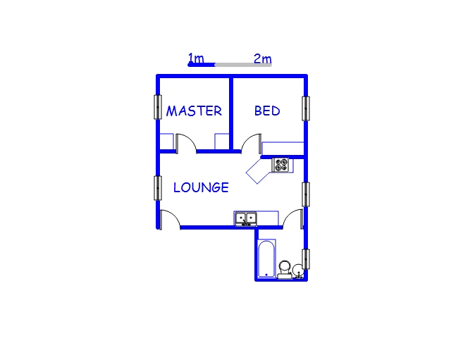 Ground Floor - 36m2 of property for sale in Newcastle