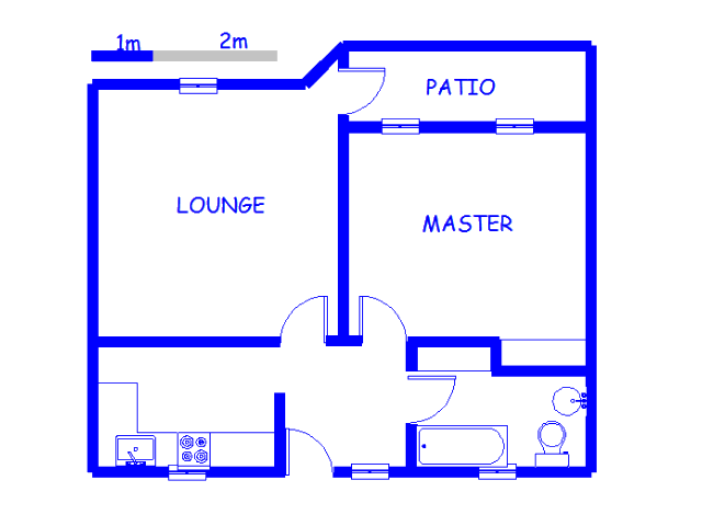 Floor plan of the property in Springs