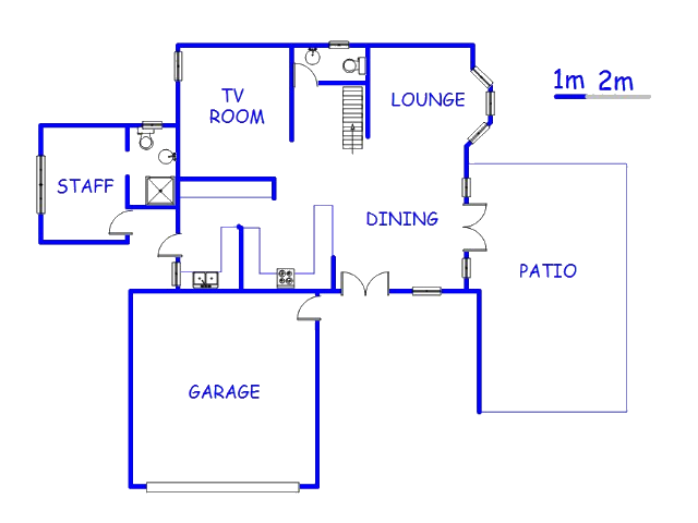 Ground Floor - 182m2 of property for sale in Six Fountains Estate