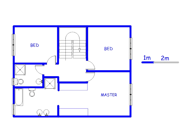 1st Floor - 82m2 of property for sale in Six Fountains Estate