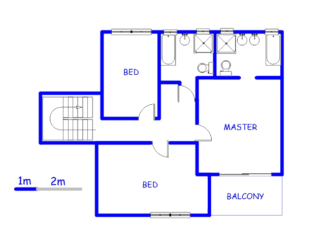 1st Floor - 79m2 of property for sale in Six Fountains Estate