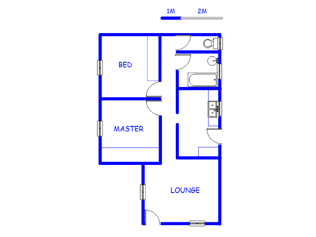 Ground Floor - 48m2 of property for sale in Lenasia South