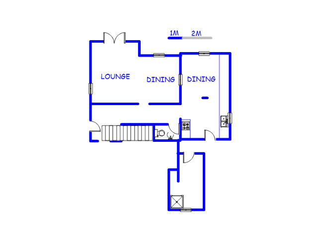 Ground Floor - 71m2 of property for sale in Risiville