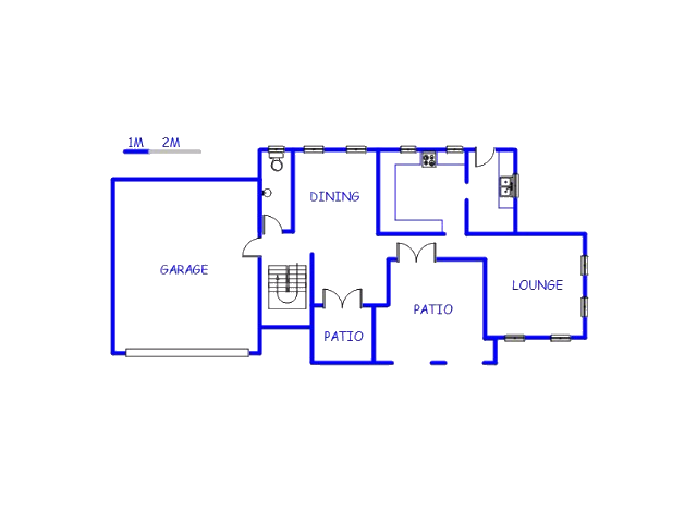 Floor plan of the property in Sonneveld