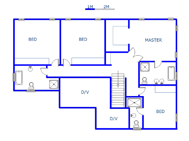 1st Floor - 151m2 of property for sale in The Ridge Estate