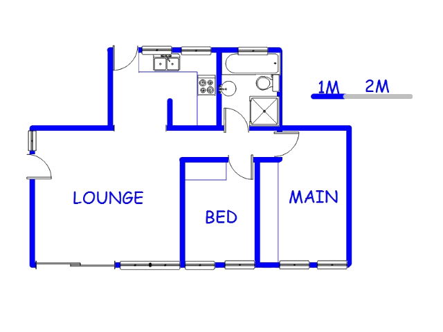 Floor plan of the property in Reyno Ridge