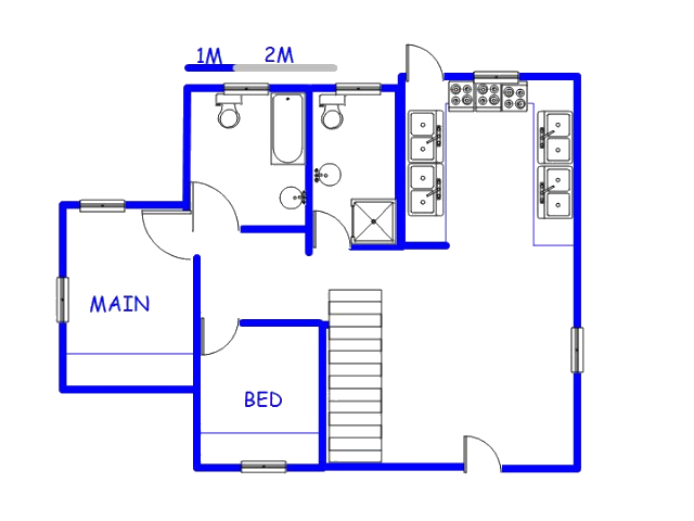 Floor plan of the property in Reyno Ridge