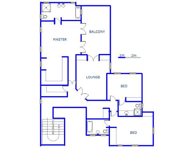 1st Floor - 229m2 of property for sale in Boardwalk Meander Estate