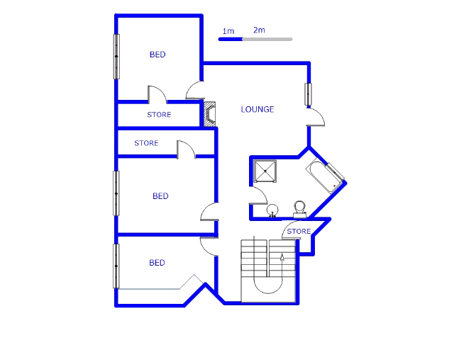 2nd Floor - 110m2 of property for sale in Woodhill Golf Estate