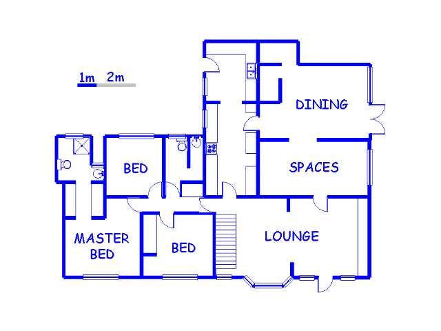 Floor plan of the property in Bardene