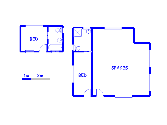 Floor plan of the property in Bardene