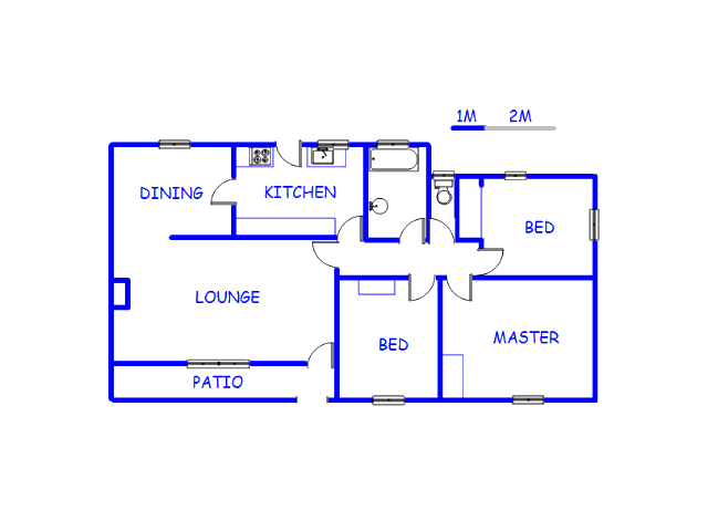 Ground Floor - 111m2 of property for sale in Dinwiddie