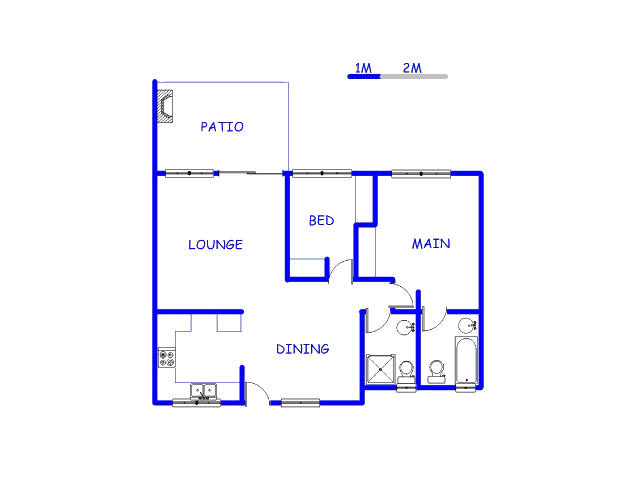 Ground Floor - 92m2 of property for sale in The Wilds Estate