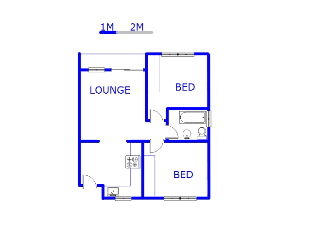 2nd Floor - 69m2 of property for sale in Dawn Park