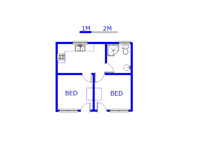 Ground Floor - 39m2 of property for sale in Die Bult