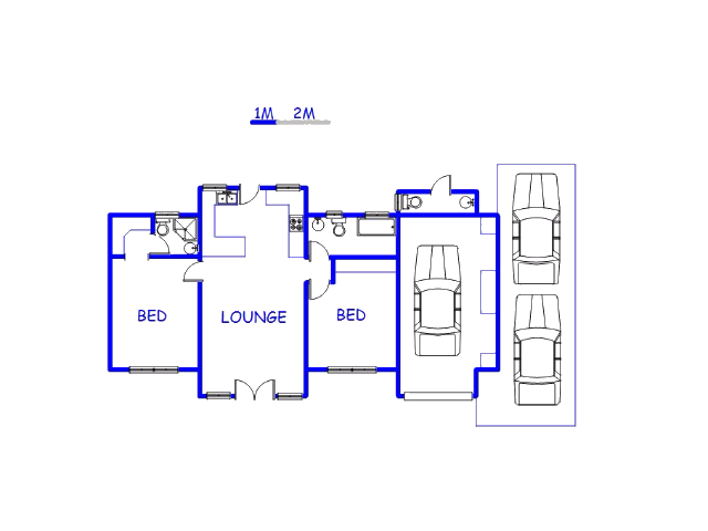 Floor plan of the property in Belfast