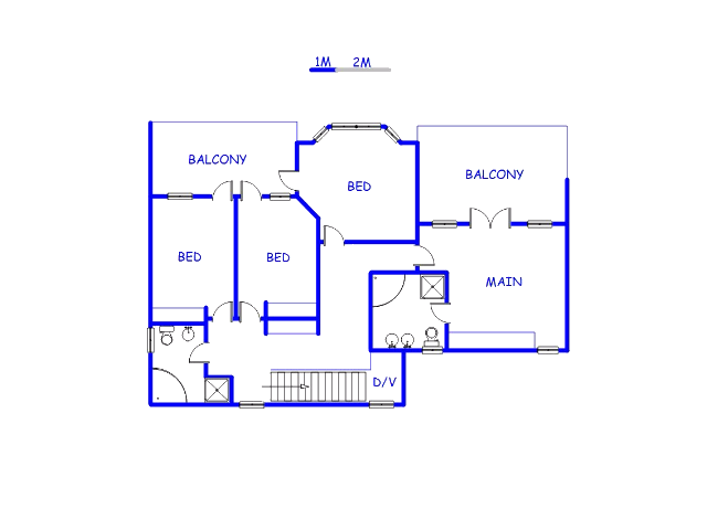 1st Floor - 180m2 of property for sale in The Wilds Estate