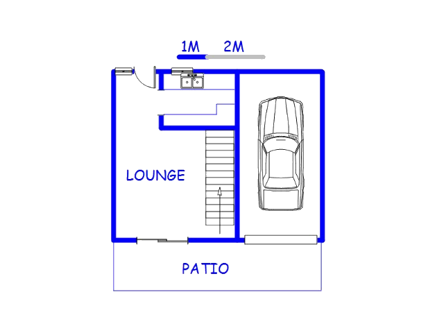 Floor plan of the property in Silverton