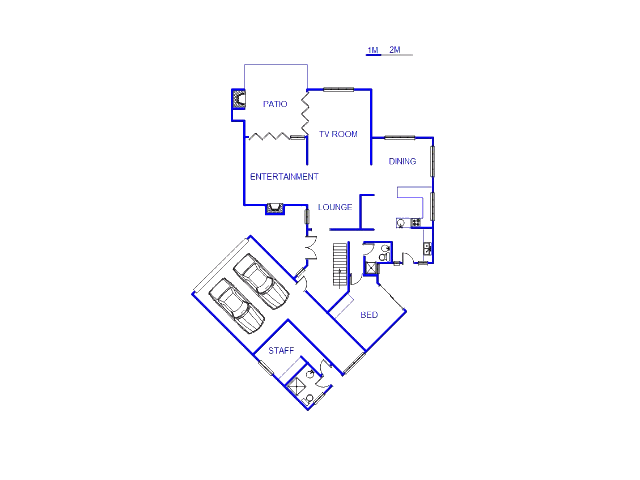 Floor plan of the property in The Wilds Estate